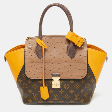 Louis Vuitton Ocre Exotique Monogram Limited Edition Majestueux PM Bag