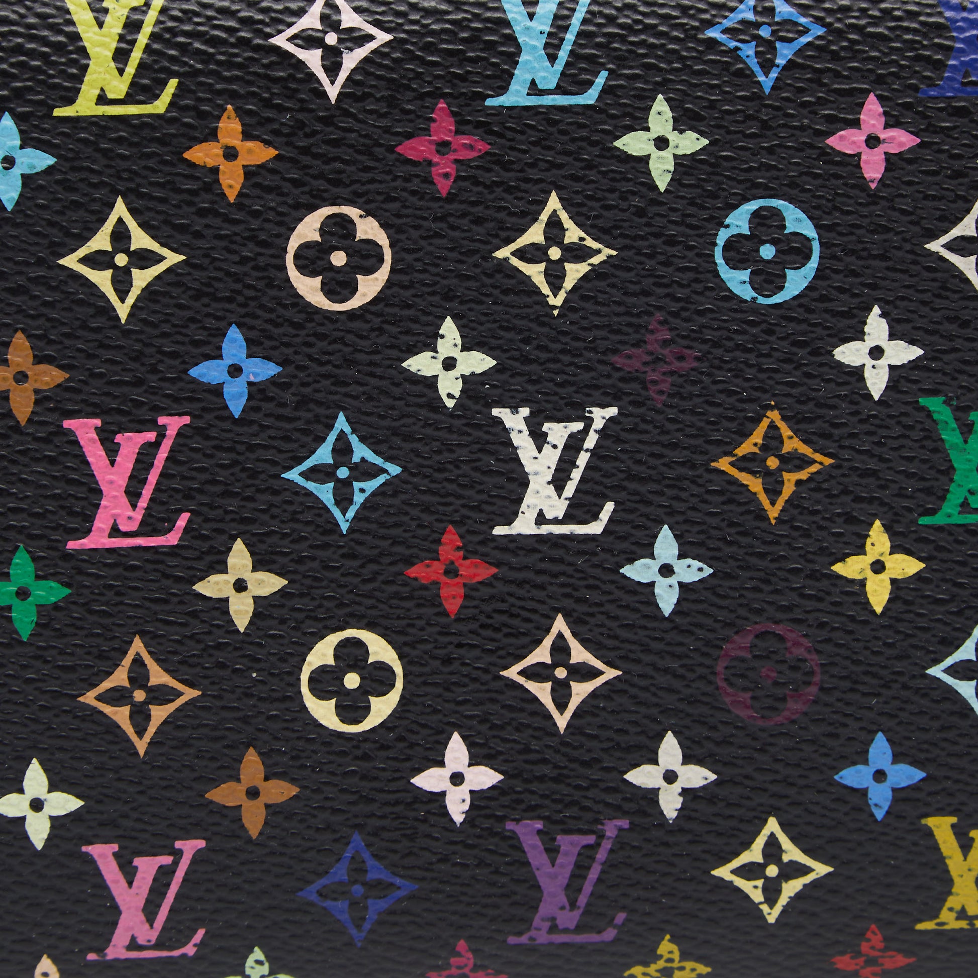 Louis Vuitton Black Monogram Multicolore Canvas Insolite Pistache Wallet  Louis Vuitton