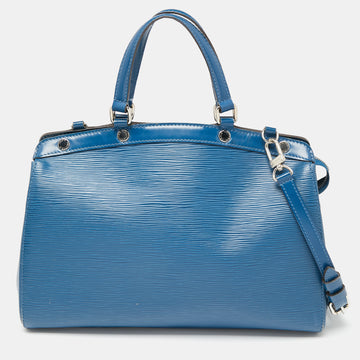 Louis Vuitton Cyan Epi Leather Brea MM Bag