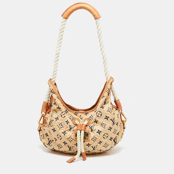 Louis Vuitton Tan Monogram Limited Edition Bulles MM Bag
