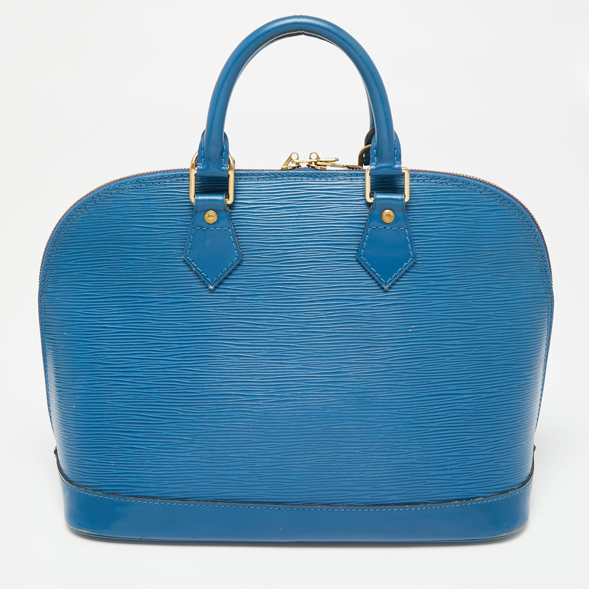 Blue epi louis discount vuitton