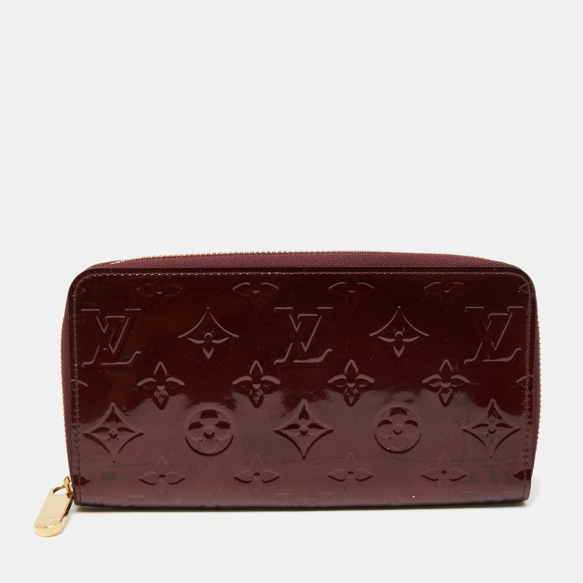 LOUIS VUITTON Vernis Zippy Wallet Rouge Fauviste – Collections Couture