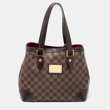 Louis Vuitton Damier Ebene Canvas Hampstead PM Bag