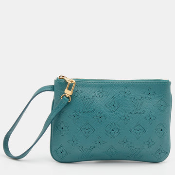 Louis Vuitton Lagon Monogram Mahina Leather Selene PM Pochette