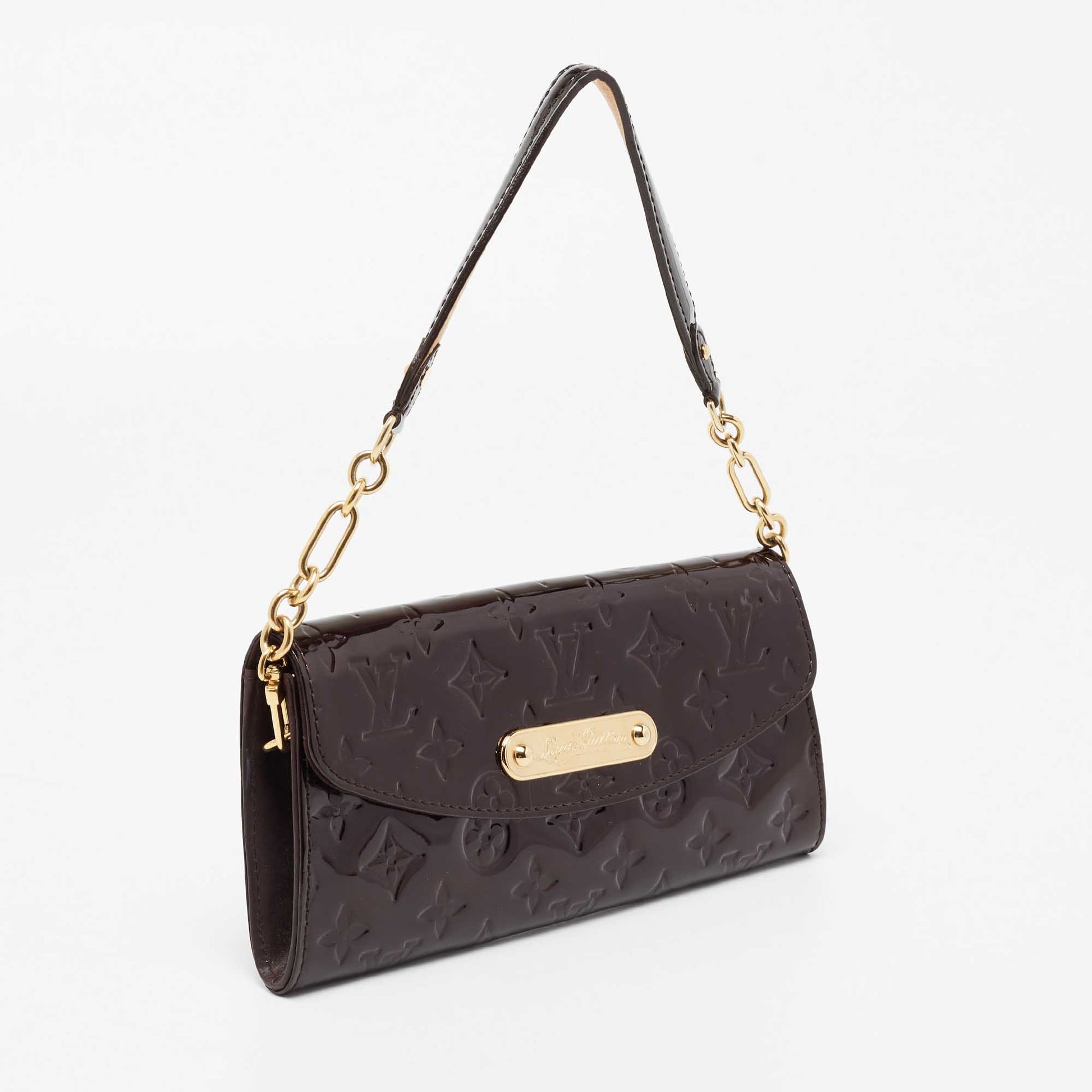 Louis Vuitton Amarante Monogram Vernis Sunset Boulevard Clutch Bag ○  Labellov ○ Buy and Sell Authentic Luxury