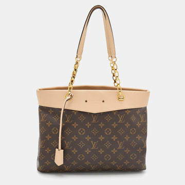 Louis Vuitton Dune Monogram Canvas Pallas Shopper Bag