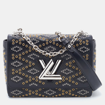 Louis Vuitton Limited Edition Kohl Monogram Embossed Suede Whisper