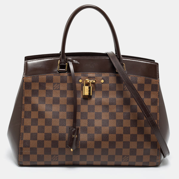 Louis Vuitton Rivoli Handbag Damier Ebene MM