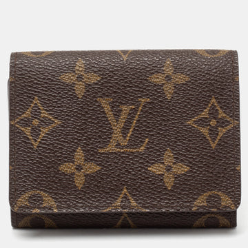 Louis Vuitton Monogram Canvas Enveloppe Carte de Visite Card Holder