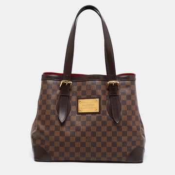 Louis Vuitton Damier Ebene Canvas Hampstead MM Bag