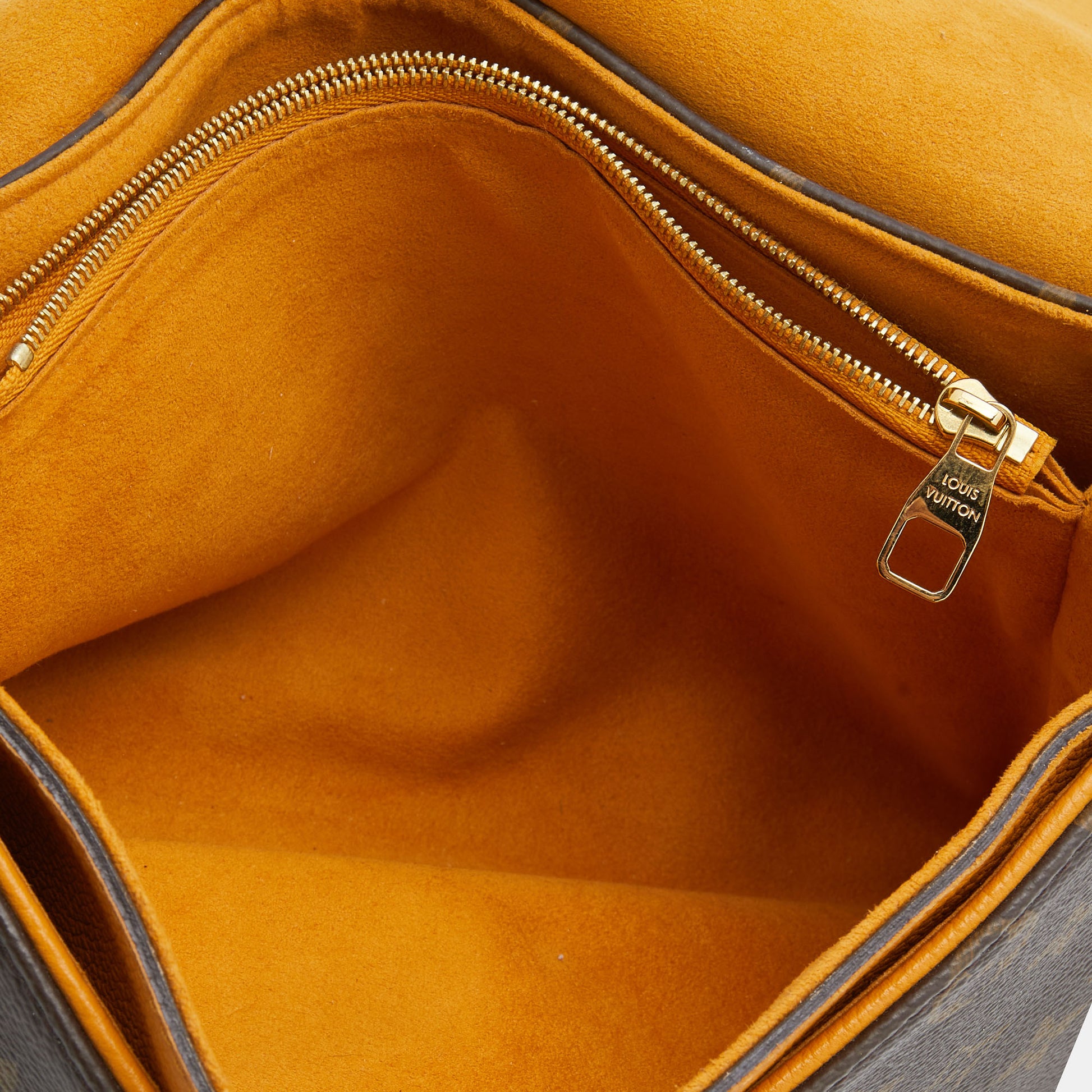 Louis Vuitton Safran Monogram Canvas and Leather Pallas Chain Bag