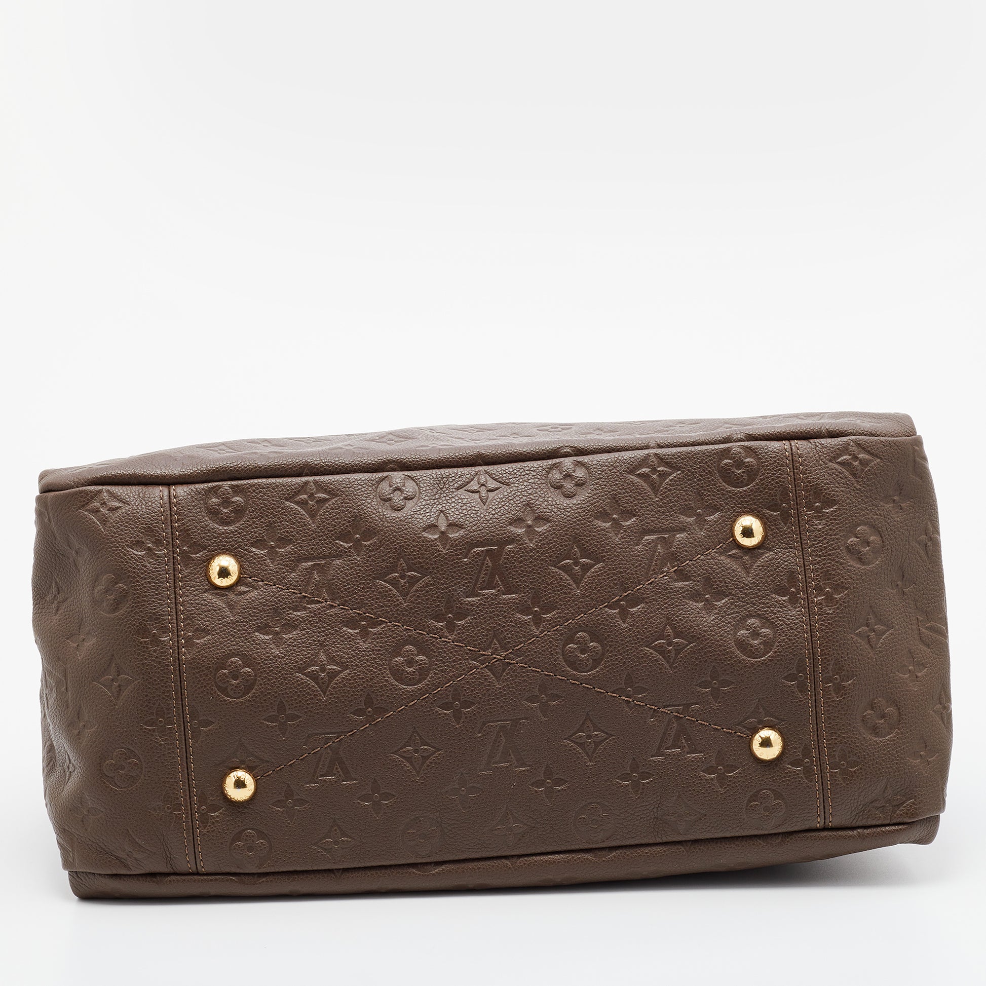 Louis Vuitton Ombre Monogram Empreinte Leather Artsy MM Bag - Brown Hobos,  Handbags - LOU545211