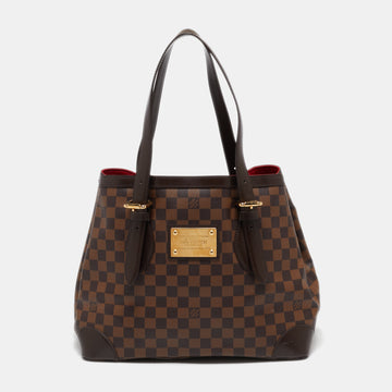 Louis Vuitton Damier Ebene Canvas Hampstead GM Bag