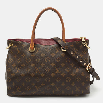 Louis Vuitton Monogram Canvas Pallas MM Shoulder Bag