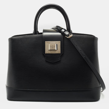 Louis Vuitton Black Epi Leather Mirabeau GM Bag