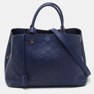 Louis Vuitton Iris Monogram Empreinte Montaigne MM Bag