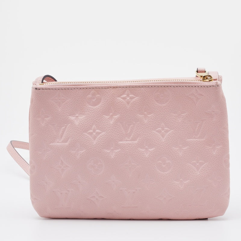 Louis Vuitton, Bags, Beautiful Louis Vuitton Monogram Empreinte Twice  Fuchsia Pink