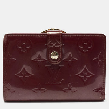Louis Vuitton Violette Monogram Vernis French Wallet