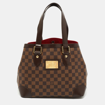 Louis Vuitton Damier Ebene Canvas and Leather Hampstead PM Bag