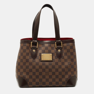 Louis Vuitton Damier Ebene Canvas Hampstead PM Bag