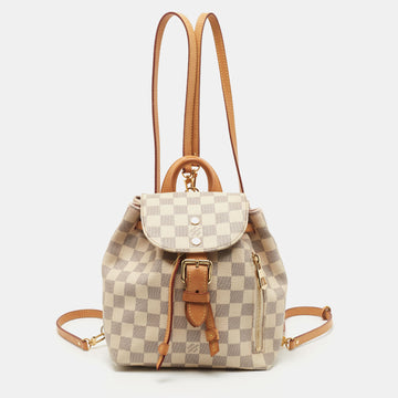 LOUIS VUITTON Damier Azur Canvas Sperone BB Bag