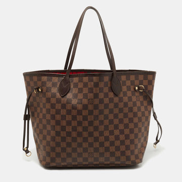 Louis Vuitton Damier Ebene Canvas Neverfull MM Bag