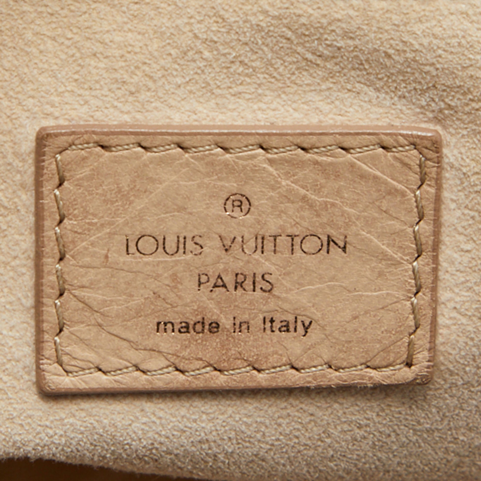 Louis Vuitton Limited Edition Ecru Monogram Olympe Nimbus GM Bag