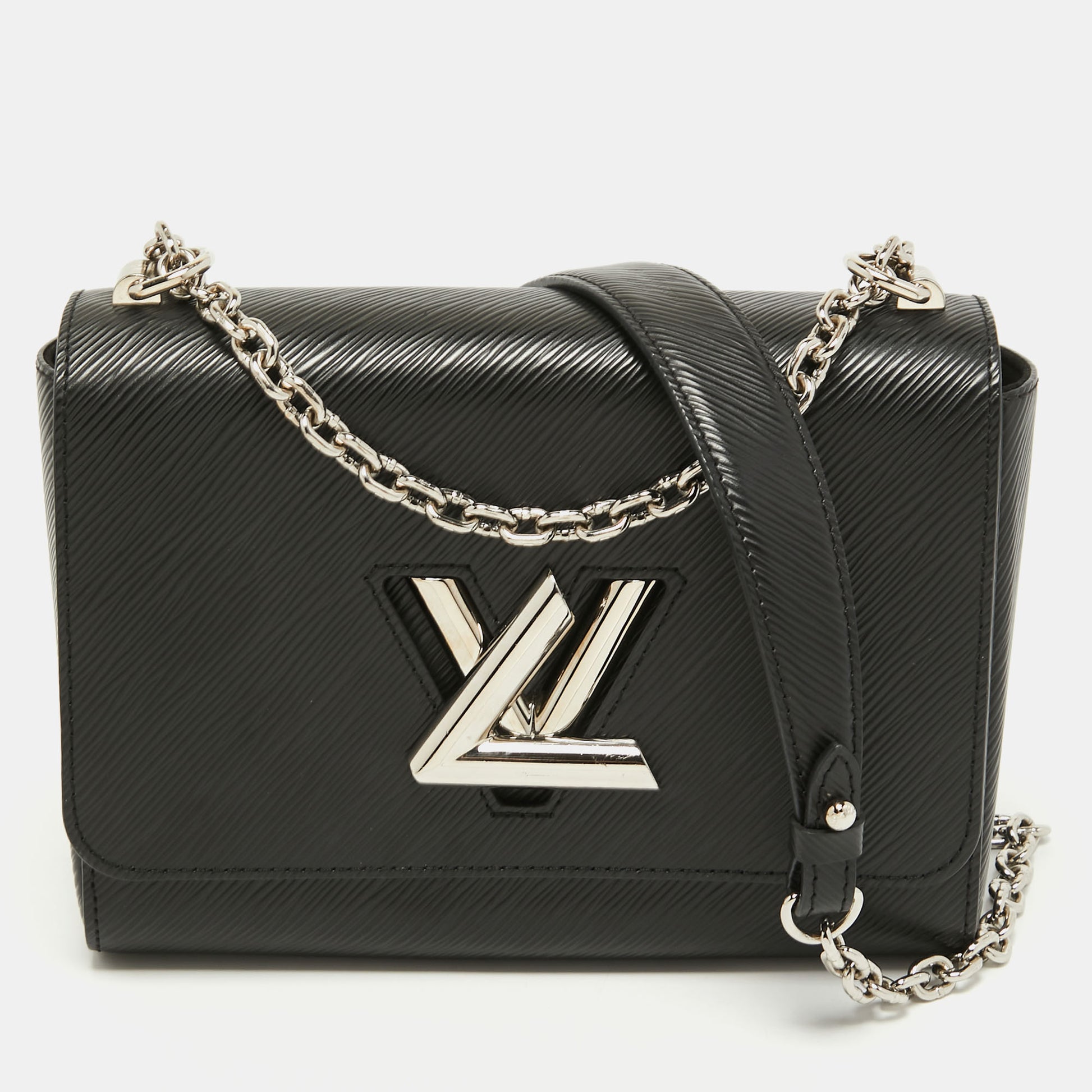 Twist MM Bag - Luxury Epi Leather Black