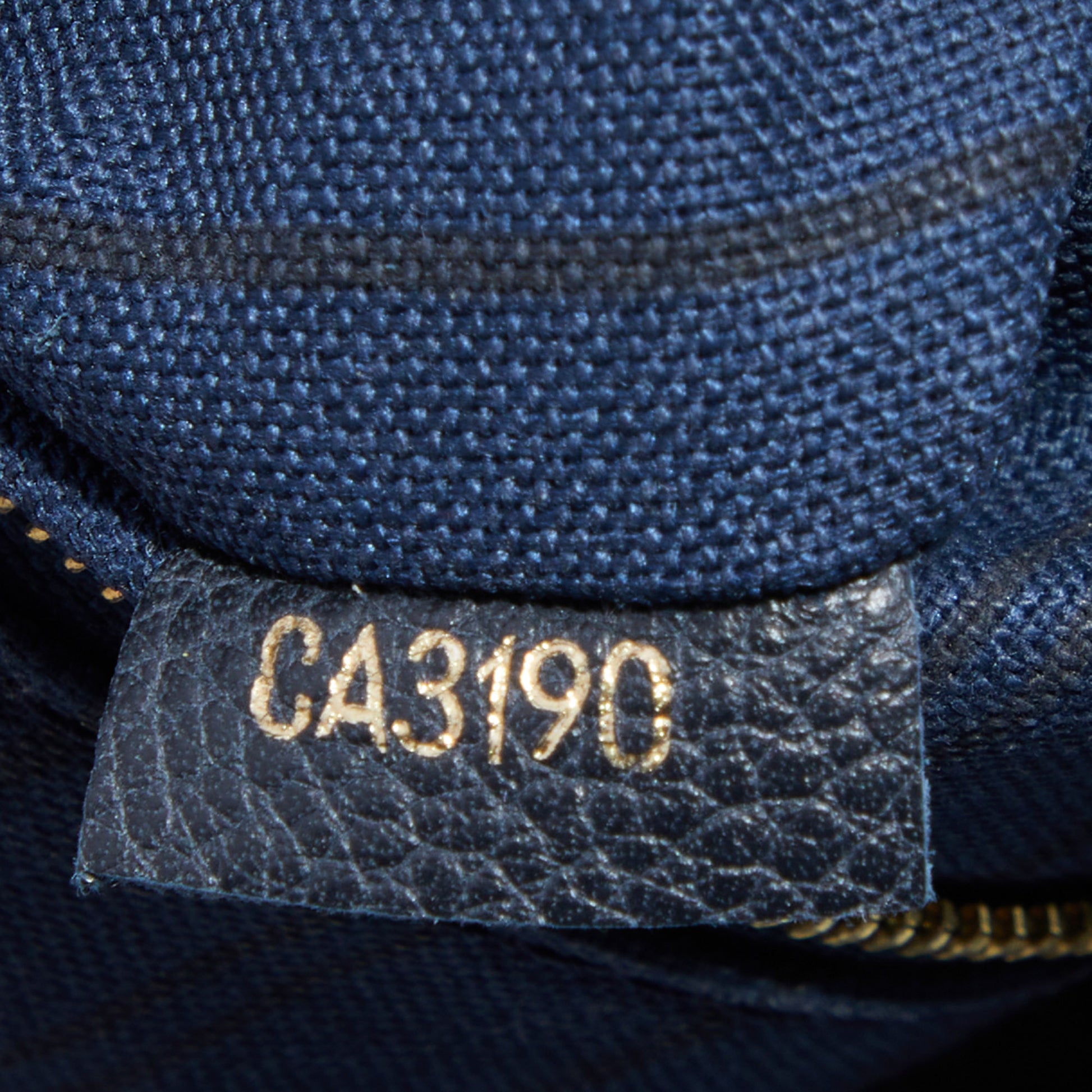 Louis Vuitton Bleu Infini Monogram Empreinte Leather Artsy MM Bag Louis  Vuitton