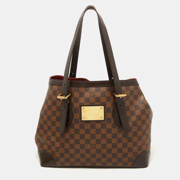 Louis Vuitton Damier Ebene Canvas Hampstead GM Bag