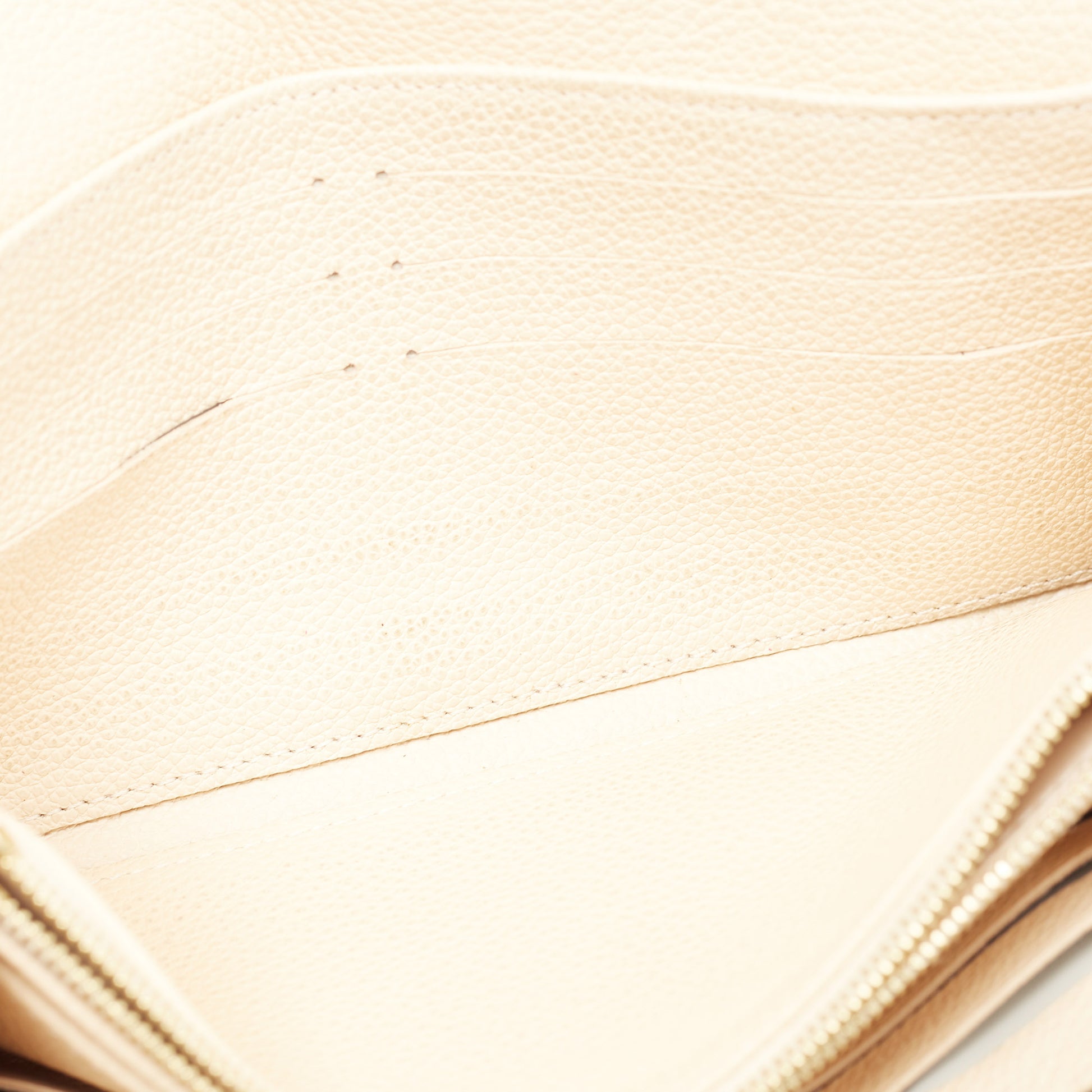 Louis Vuitton Sarah Wallet Dove/Cream Monogram Empreinte