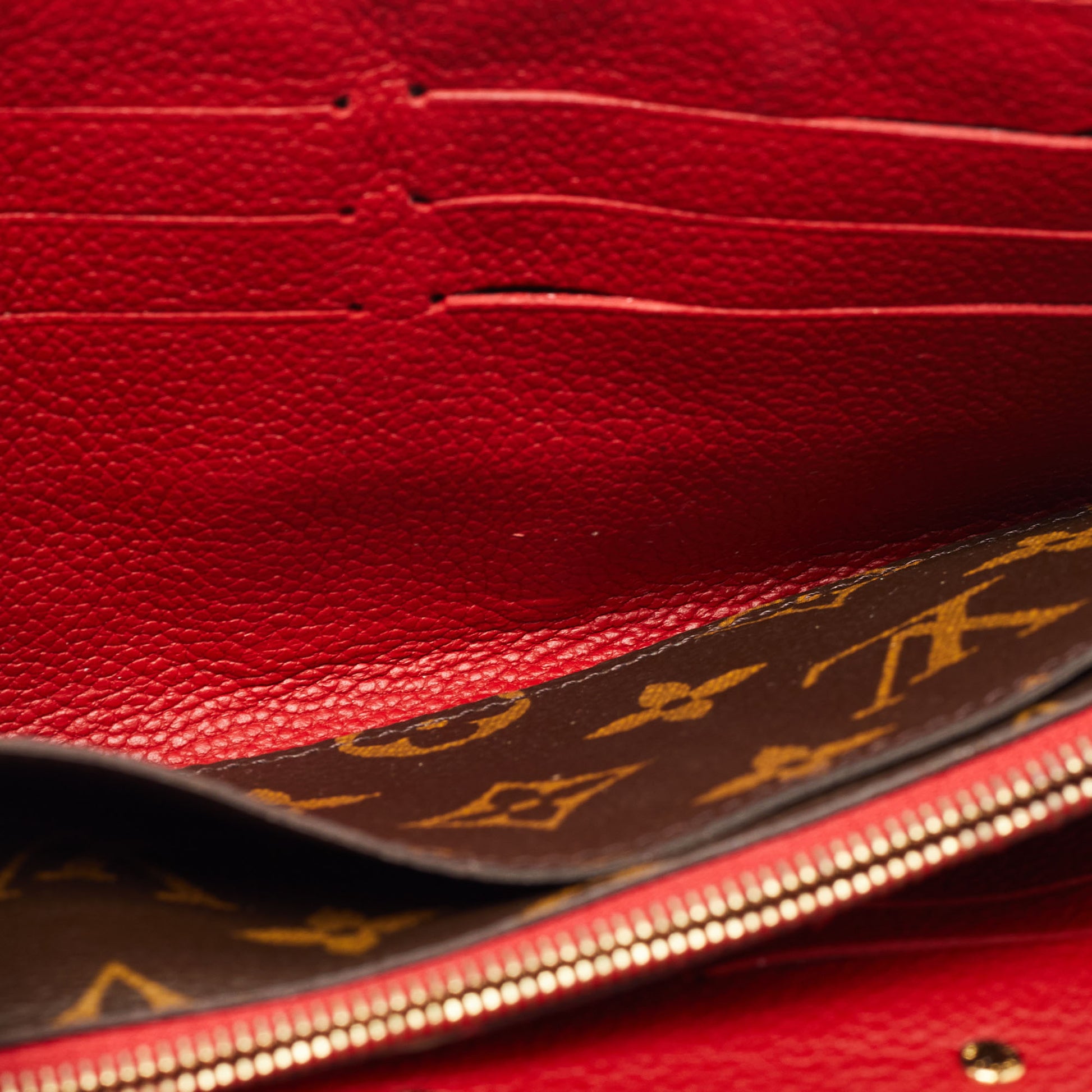 Louis Vuitton Cherry Monogram Canvas and Leather Pallas Wallet Louis Vuitton