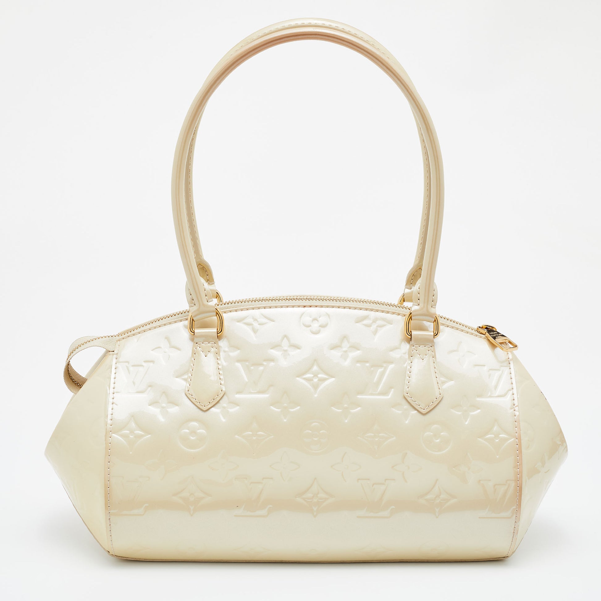 LOUIS VUITTON Vernis Sherwood PM Blanc Corail 95955