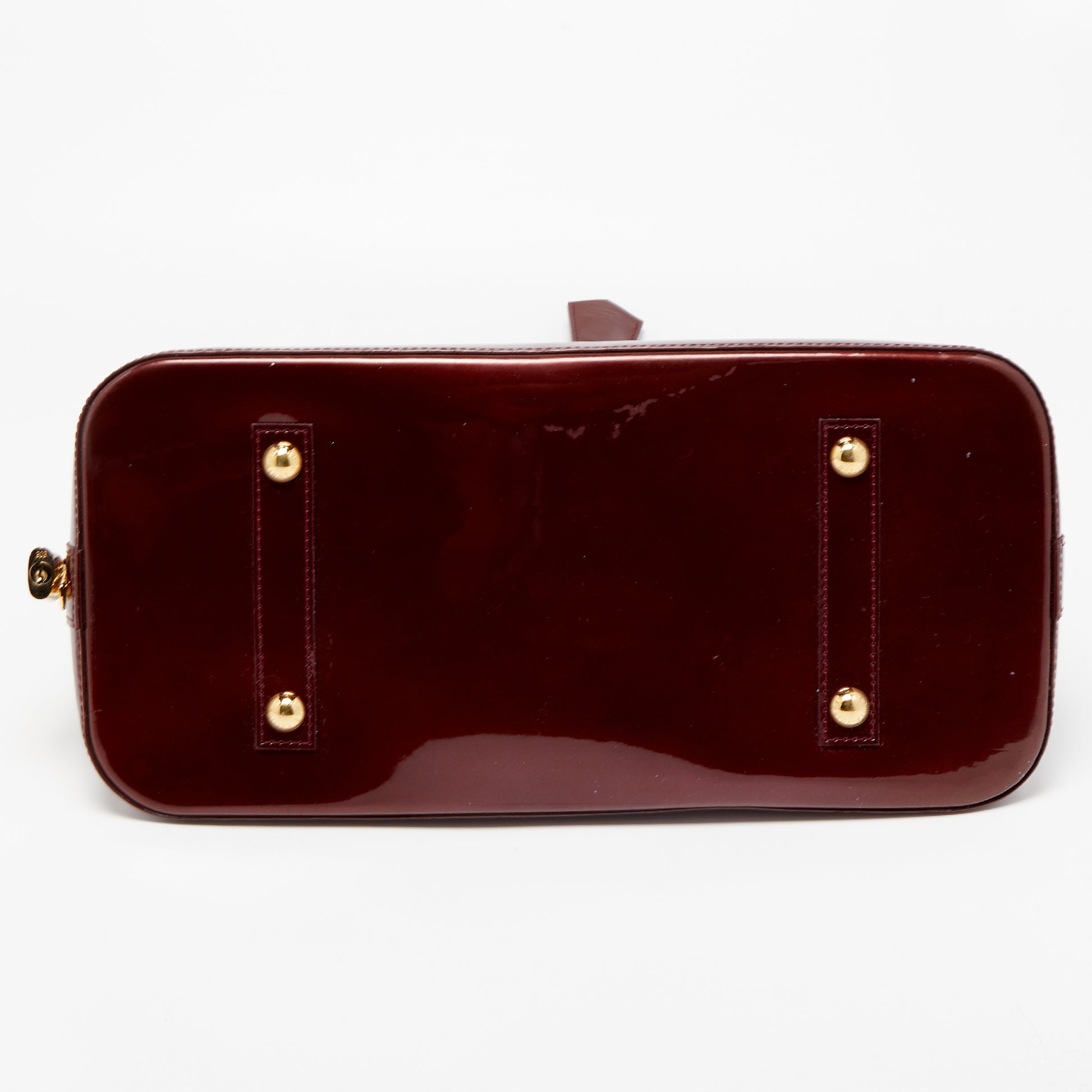 Louis Vuitton Pomme D'Amour Monogram Vernis Alma GM Bag – The Closet