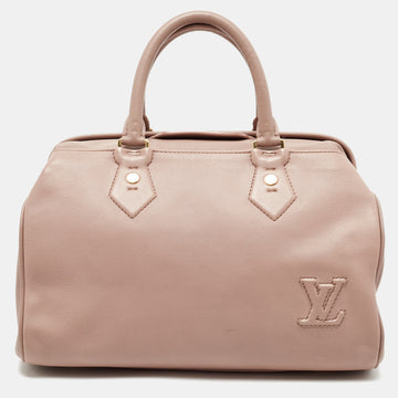 LOUIS VUITTON Rose Cuir Leather Cinema Intrigue Bag