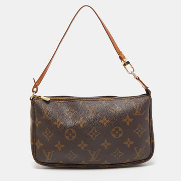 LOUIS VUITTON Monogram Canvas Pochette Accessoires Bag