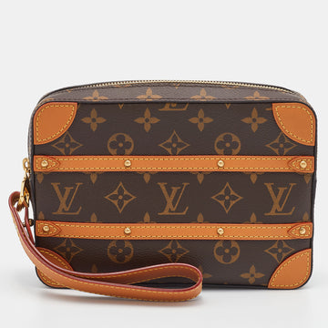 LOUIS VUITTON Monogram Canvas Soft Trunk Pouch