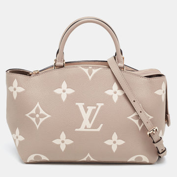 LOUIS VUITTON Bicolor Monogram Empriente Leather Patit Palais Bag