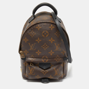 LOUIS VUITTON Monogram Canvas Mini Palm Springs Backpack