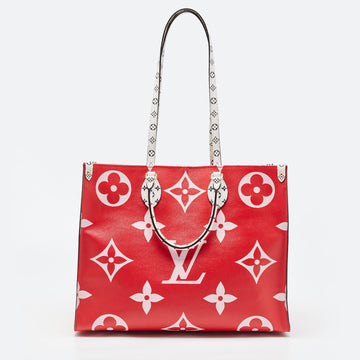 LOUIS VUITTON Multicolor Monogram Giant Canvas Onthego GM Bag