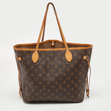 LOUIS VUITTON Monogram Canvas Neverfull MM Bag