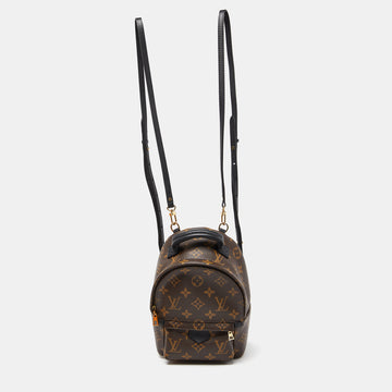 LOUIS VUITTON Monogram Canvas Palm Springs Mini Backpack