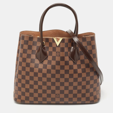 LOUIS VUITTON Damier Ebene Canvas Kensington Bag