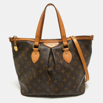 LOUIS VUITTON Monogram Canvas Palermo PM Bag