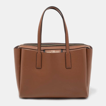 Marc Jacobs Brown Leather The Protege  Tote