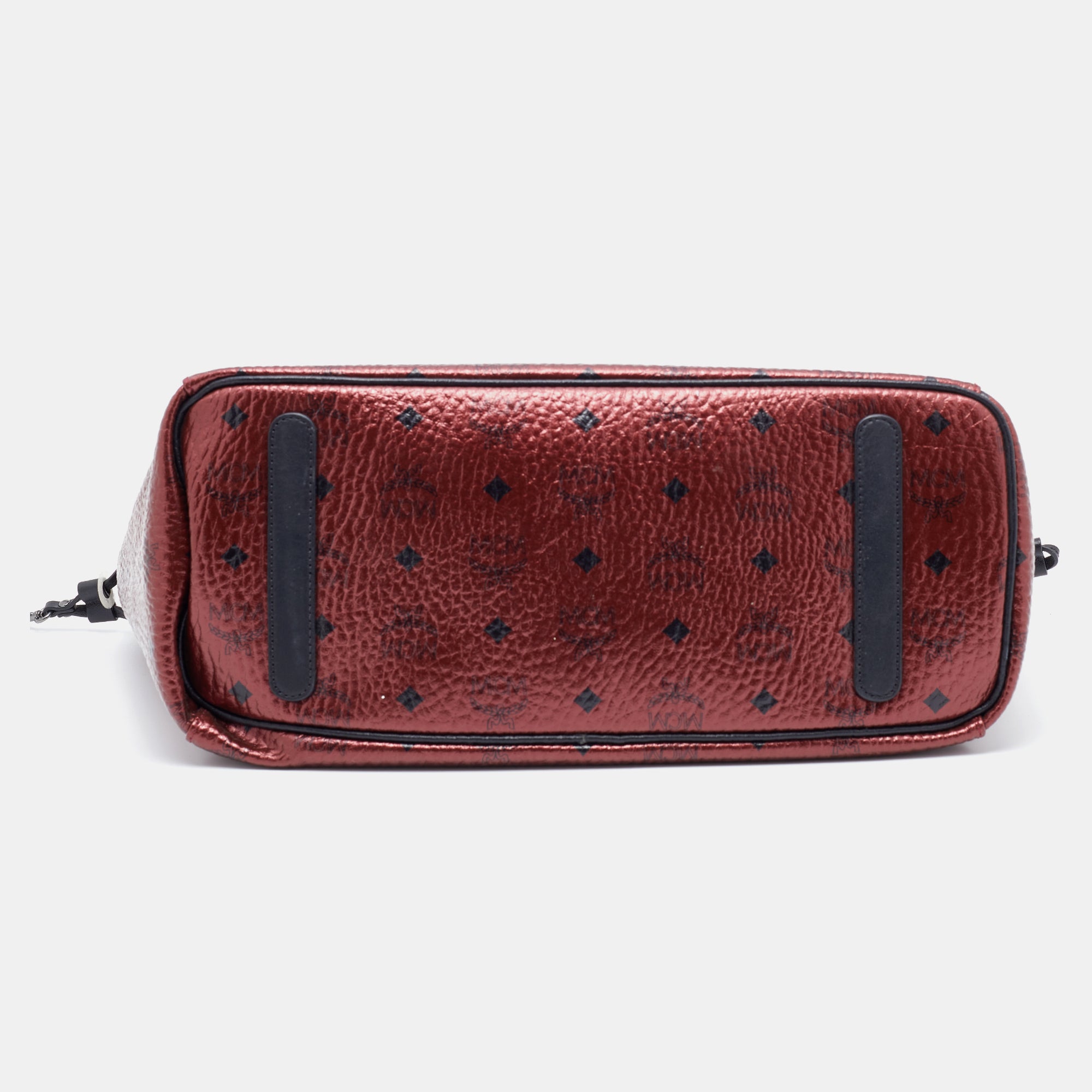 Metallic scooter best sale red mcm bag