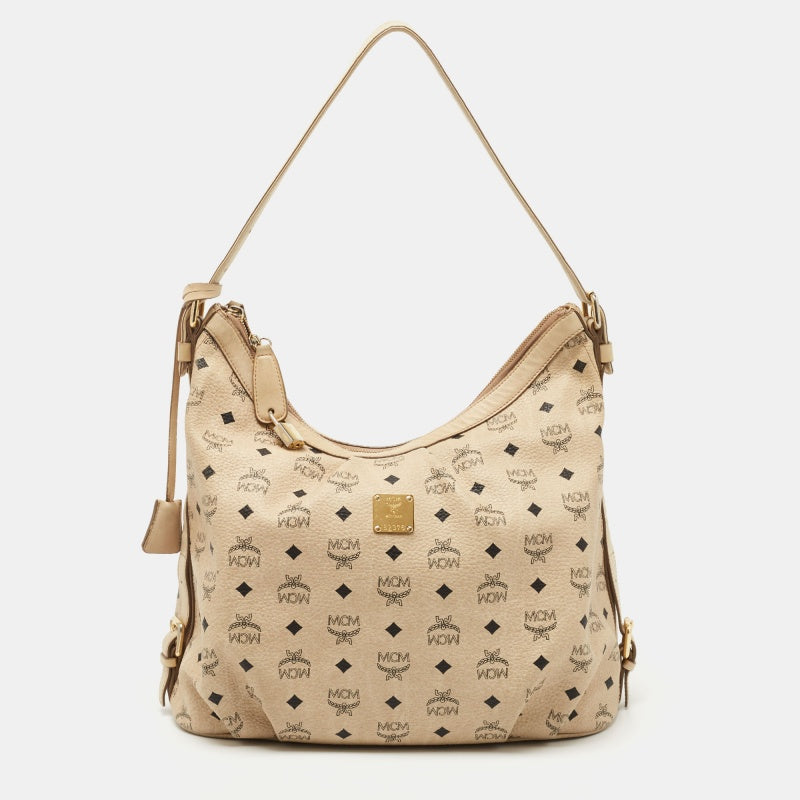 Mcm bag discount with lock