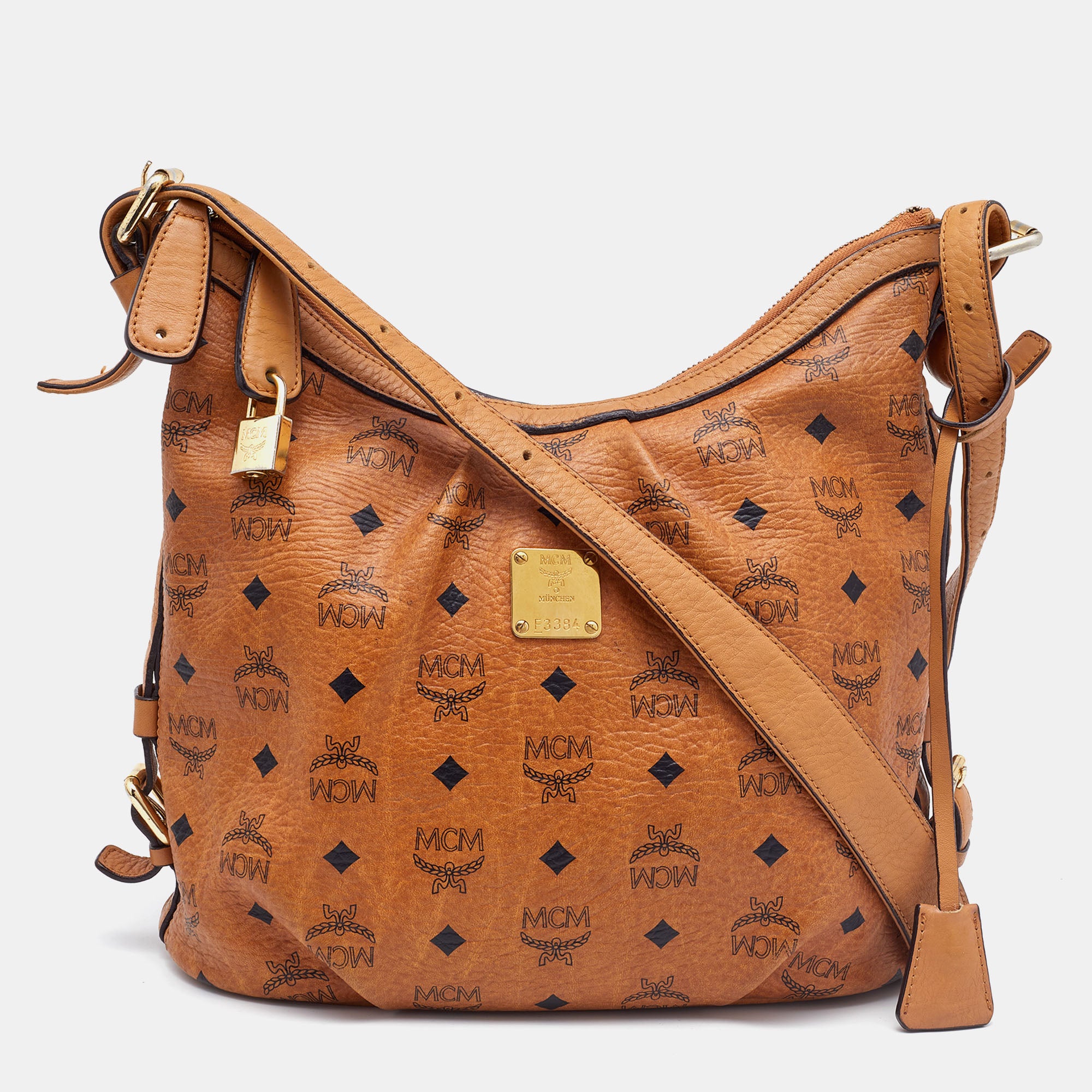 Mcm large hobo bag sale