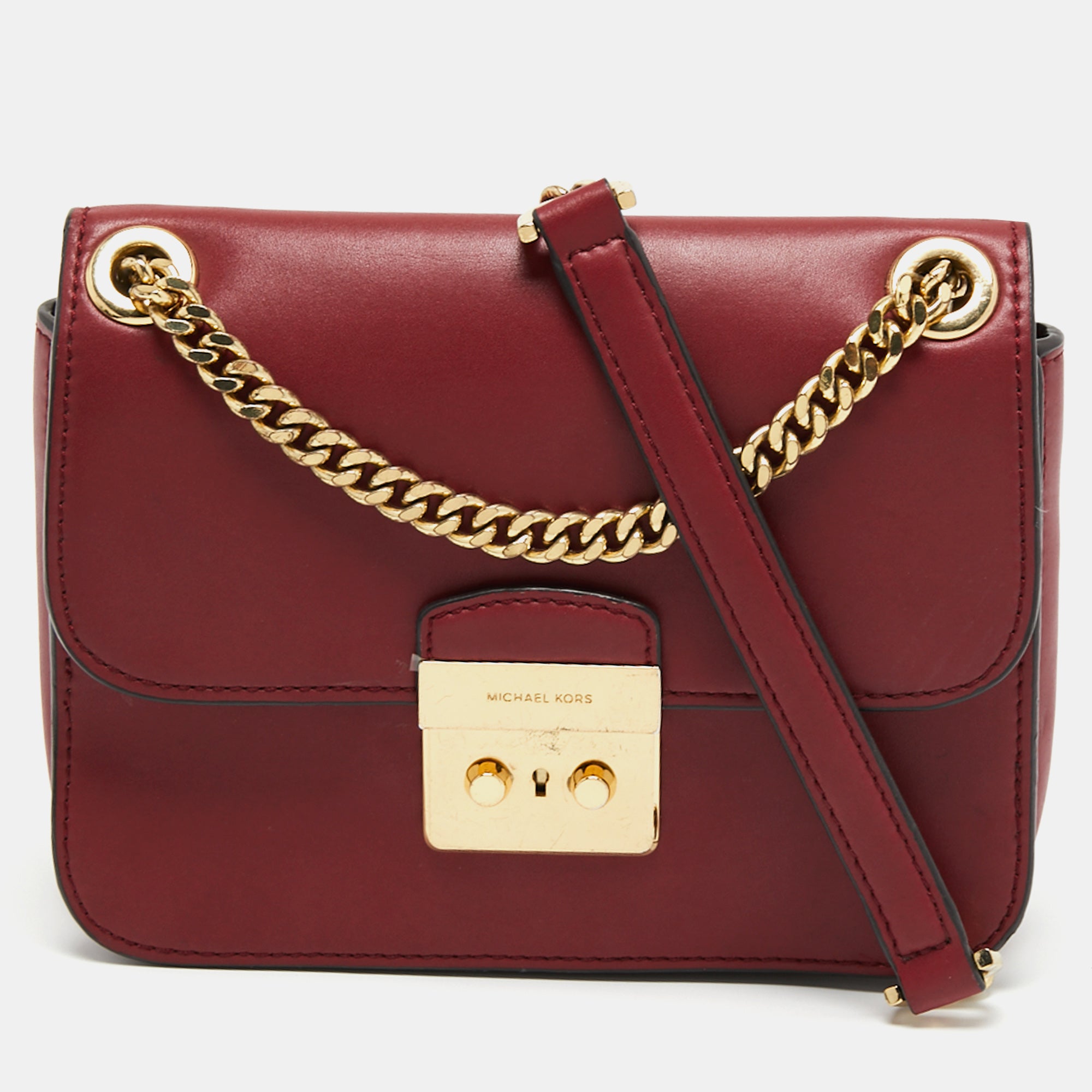 Michael kors clearance sloan red