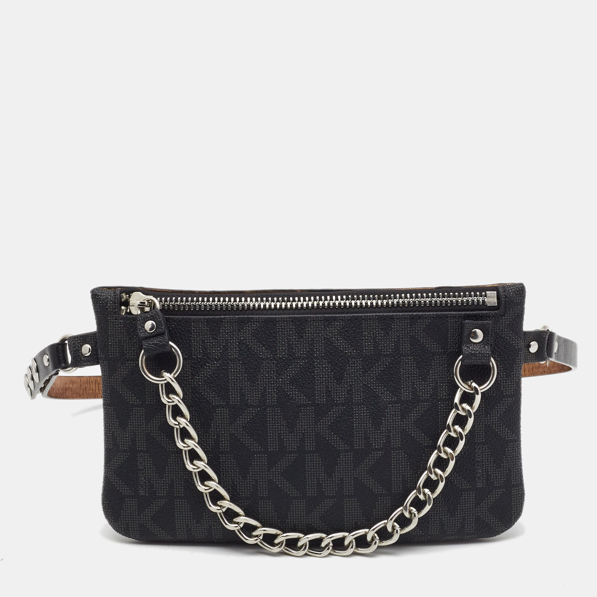 Michael Kors | Bags | Michael Kors Signature Mk Leather Fanny Belt Bag |  Poshmark